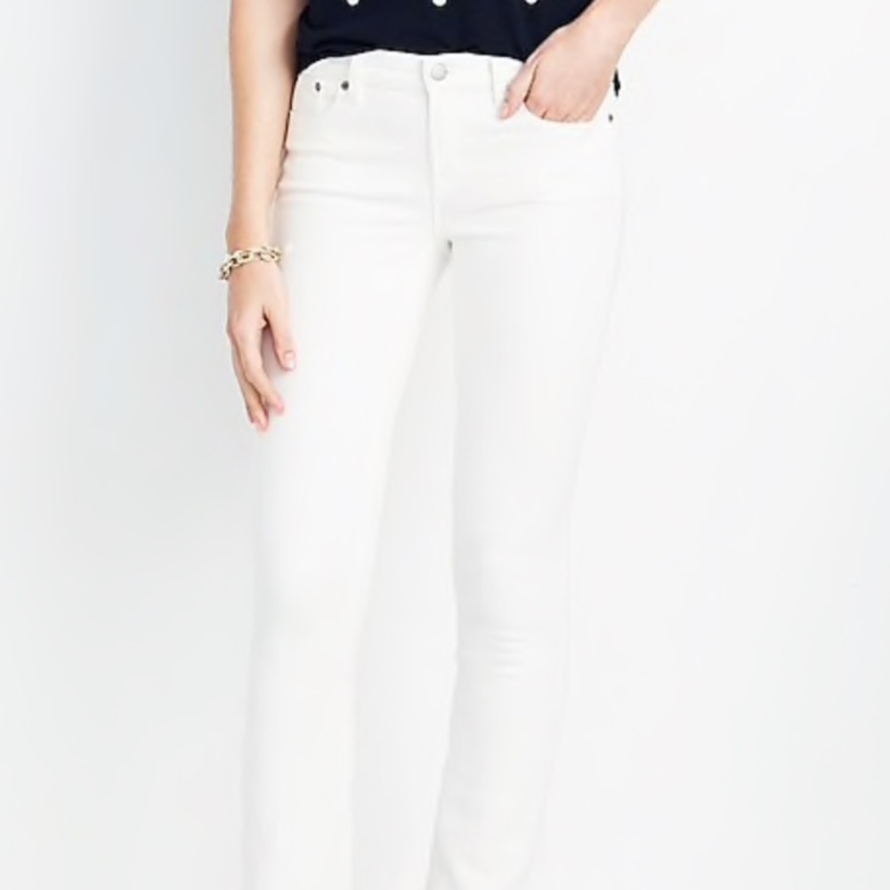 J. Crew NWT white jeans
